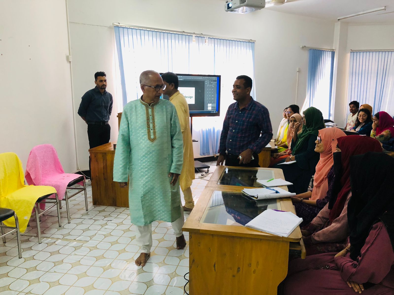 Batch 2 Visit From The Honorable Vice Chancellor and Treasurer Sir